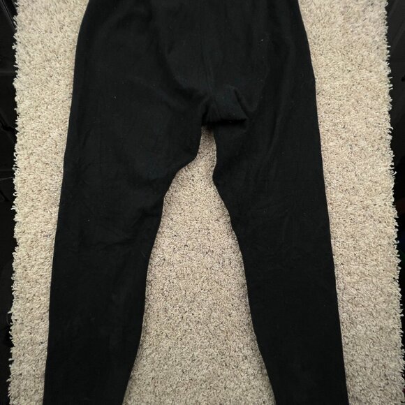 Patagonia Pants Adult Large Black Outdoors Hiking Capilene Mens Fleece Sweatpant - Picture 11 of 16